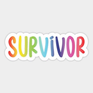 survivor Sticker